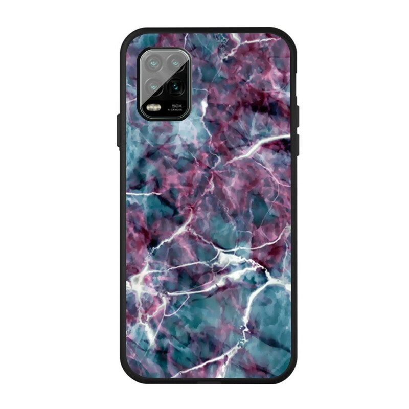 Case Xiaomi Mi 10 Lite Purple Marble