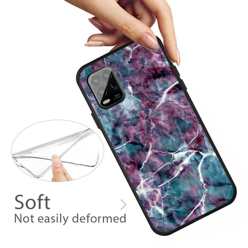 Case Xiaomi Mi 10 Lite Purple Marble