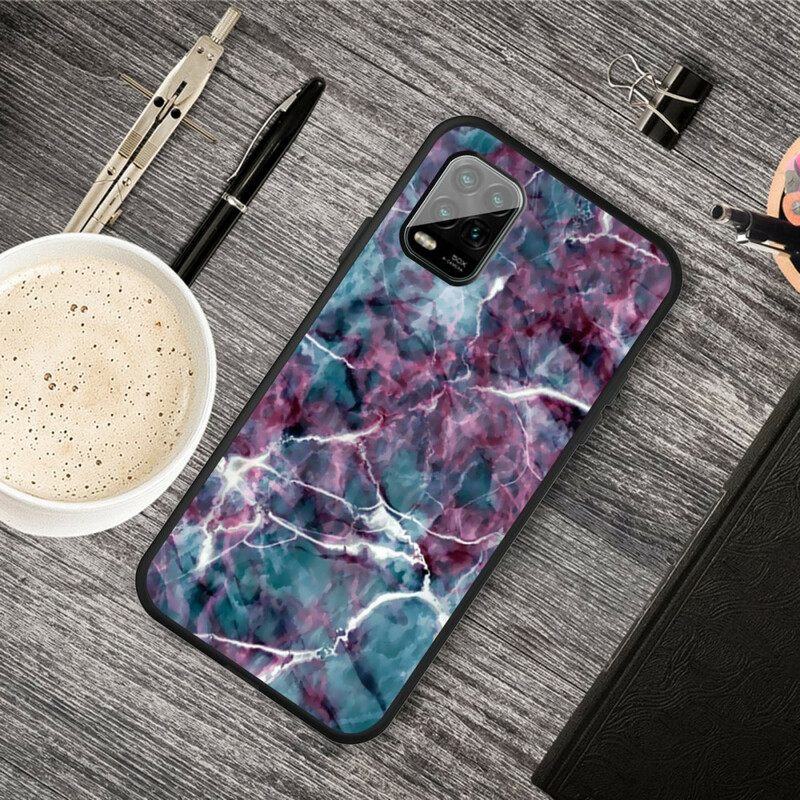 Case Xiaomi Mi 10 Lite Purple Marble