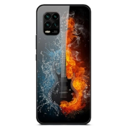 Case Xiaomi Mi 10 Lite Tempered Glass Guitar