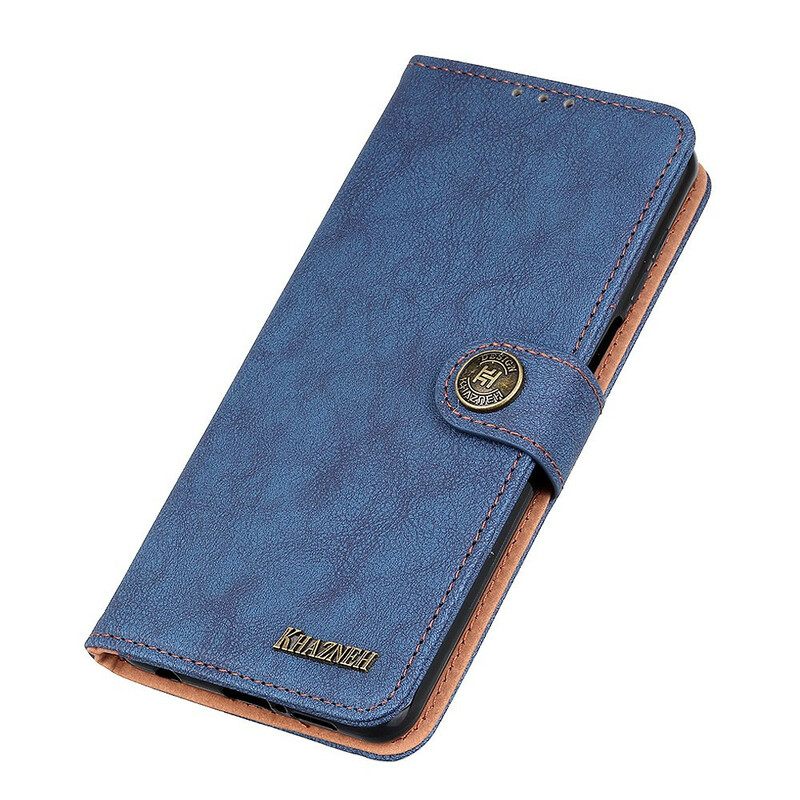 Kotelot Xiaomi Mi 10 Lite Faux Leather Split Retro Khazneh