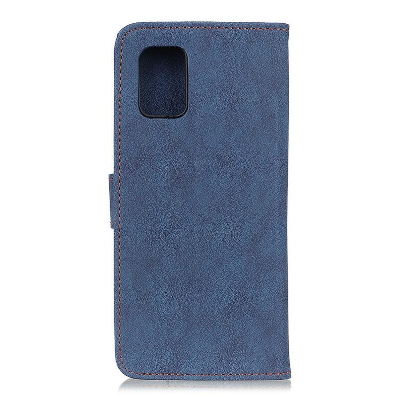 Kotelot Xiaomi Mi 10 Lite Faux Leather Split Retro Khazneh