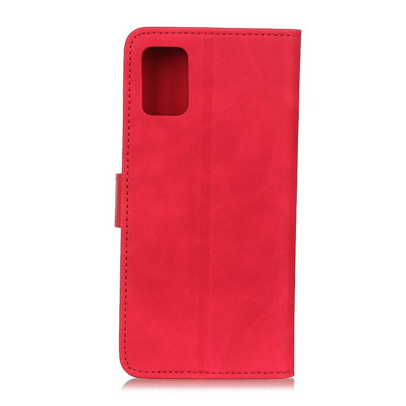 Kotelot Xiaomi Mi 10 Lite Matte Vintage Leather Effect Khazneh