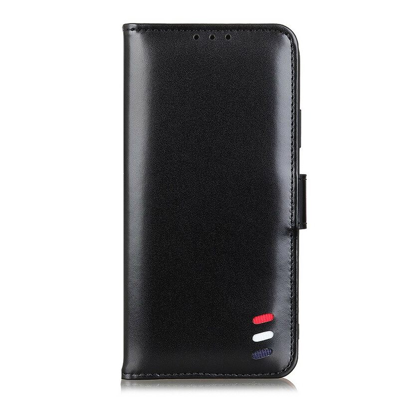 Kotelot Xiaomi Mi 10 Lite Tricolor Leather Effect