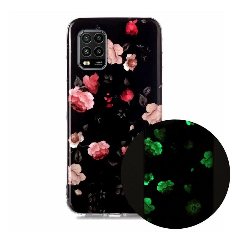 Kuori Xiaomi Mi 10 Lite Fluorescent Floralies