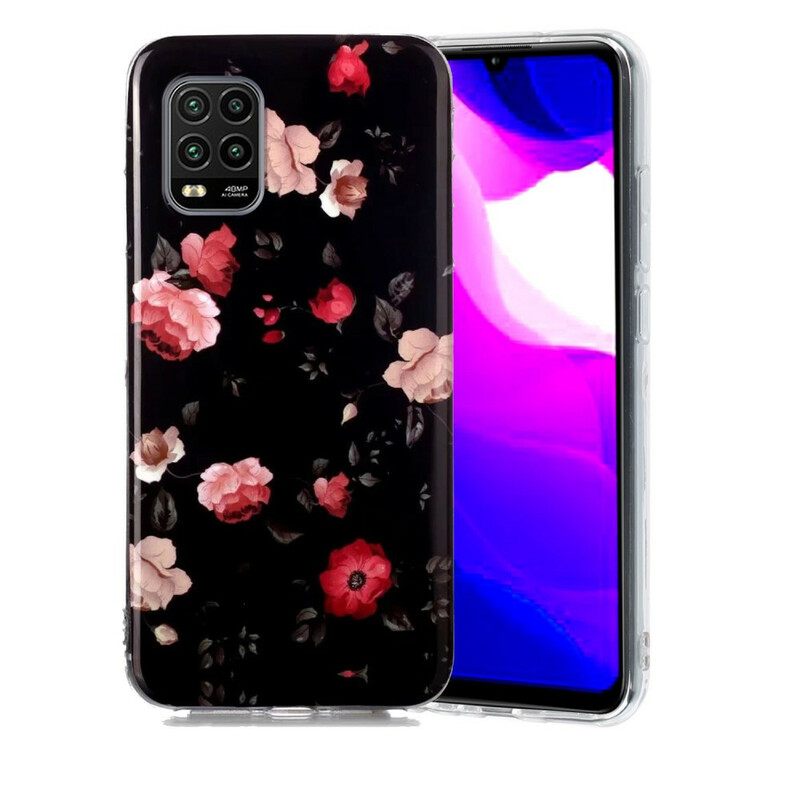 Kuori Xiaomi Mi 10 Lite Fluorescent Floralies