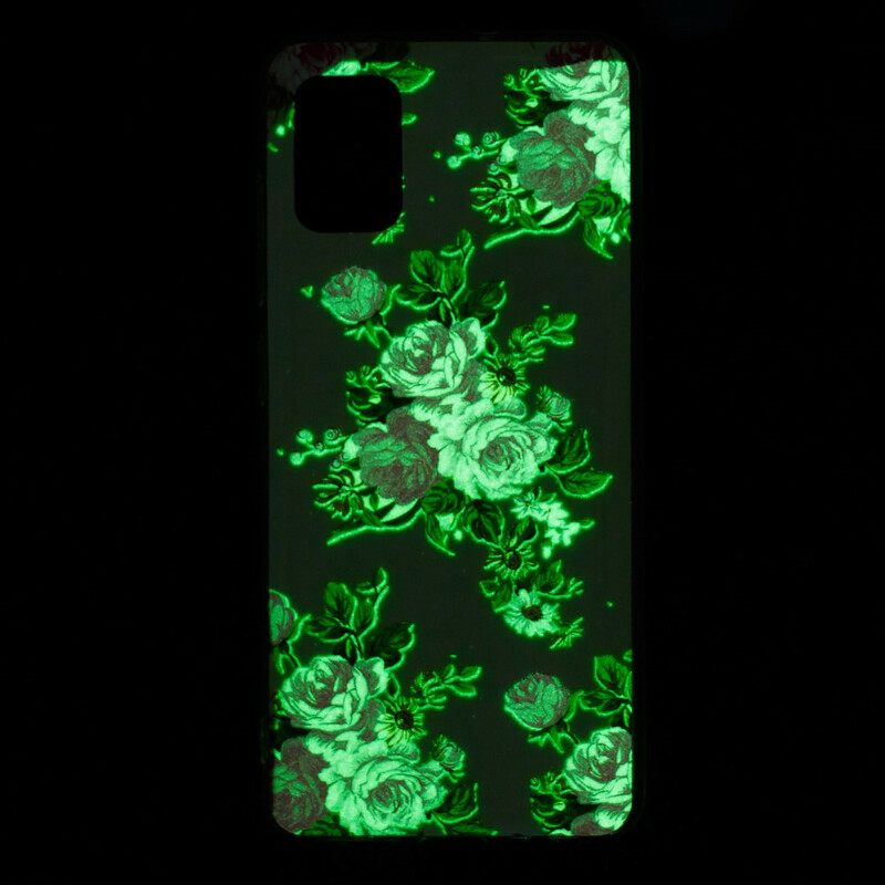 Kuori Xiaomi Mi 10 Lite Fluorescent Liberty Flowers