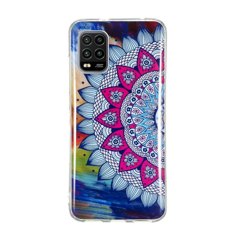 Kuori Xiaomi Mi 10 Lite Värikäs Fluoresoiva Mandala