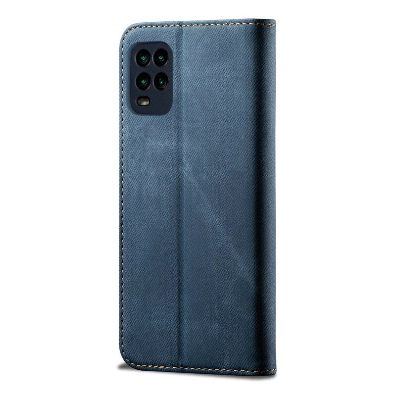 Puhelinkuoret Xiaomi Mi 10 Lite Kotelot Flip Denim Kangas