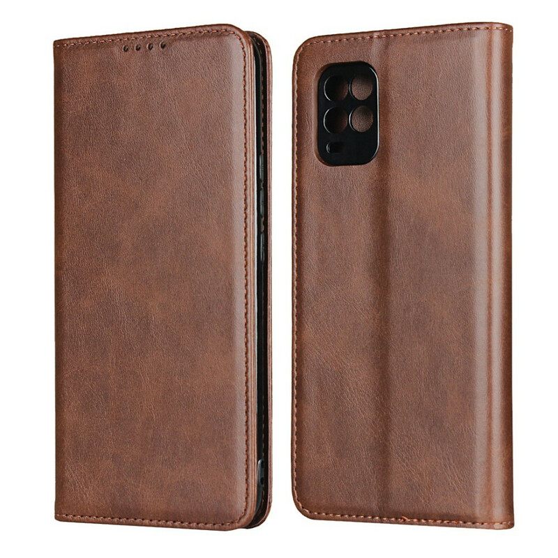 Puhelinkuoret Xiaomi Mi 10 Lite Kotelot Flip Split Leather Elegance