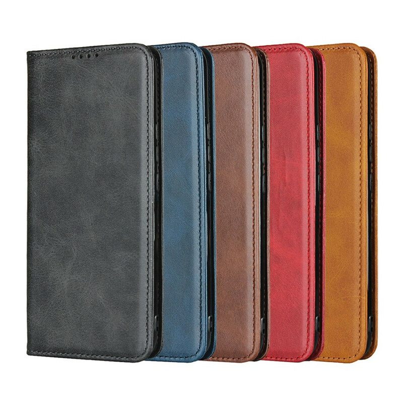 Puhelinkuoret Xiaomi Mi 10 Lite Kotelot Flip Split Leather Elegance