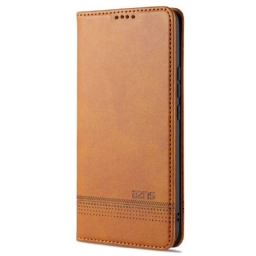 Puhelinkuoret Xiaomi Mi 10 Lite Kotelot Flip Style Leather Azns