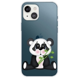 Case iPhone 14 Plus Transparent Sad Panda