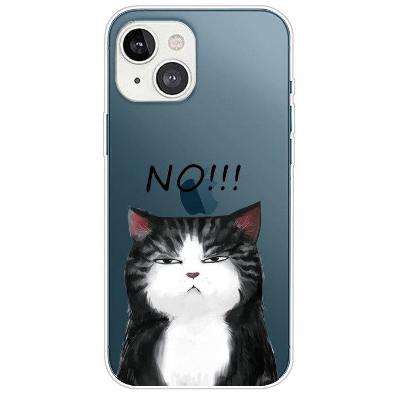 Kuori iPhone 14 Plus Silicone Cat No