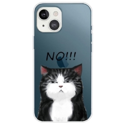 Kuori iPhone 14 Plus Silicone Cat No