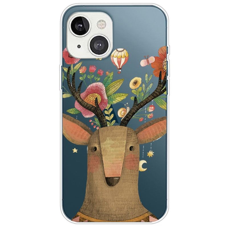 Kuori iPhone 14 Plus Tribal Deer