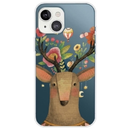 Kuori iPhone 14 Plus Tribal Deer