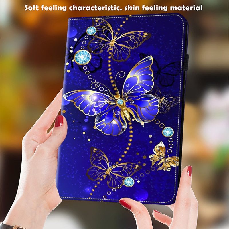 Kotelot Samsung Galaxy Tab S9 Ultra Timanttiperhoset