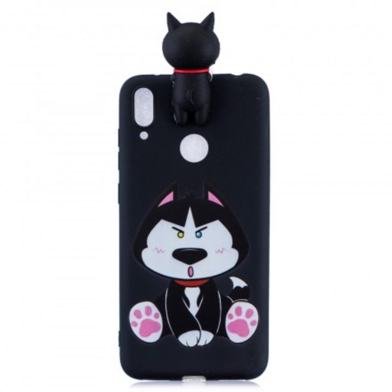 Case Huawei Y7 2019 Funny Dog 3d