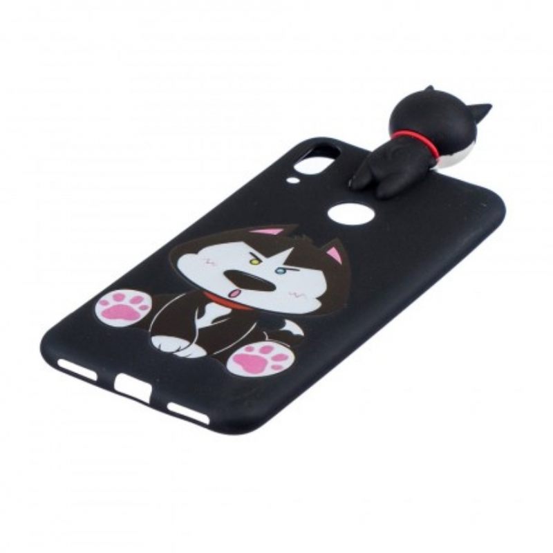 Case Huawei Y7 2019 Funny Dog 3d