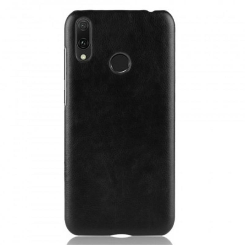 Case Huawei Y7 2019 Litchi Performance Leather Effect