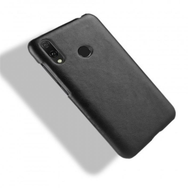 Case Huawei Y7 2019 Litchi Performance Leather Effect