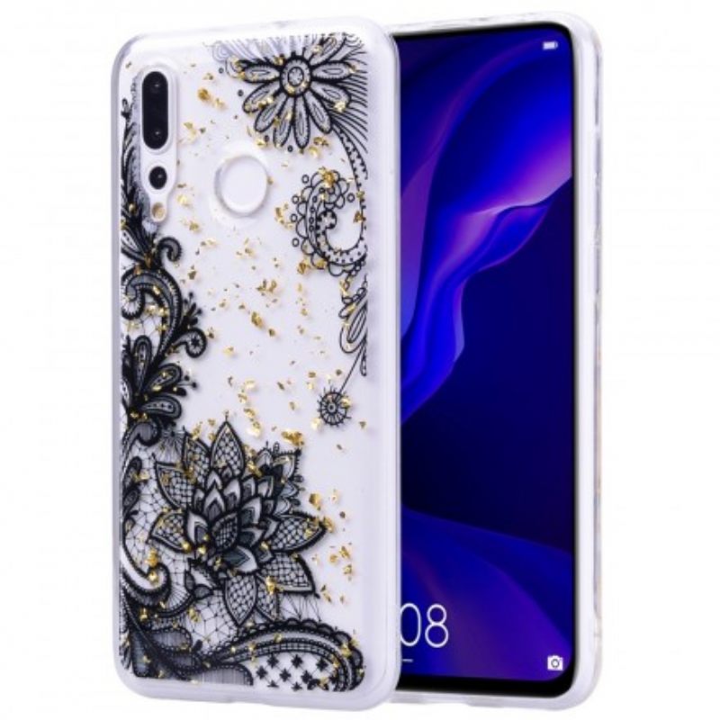 Case Huawei Y7 2019 Pitsi Ja Kultapöly