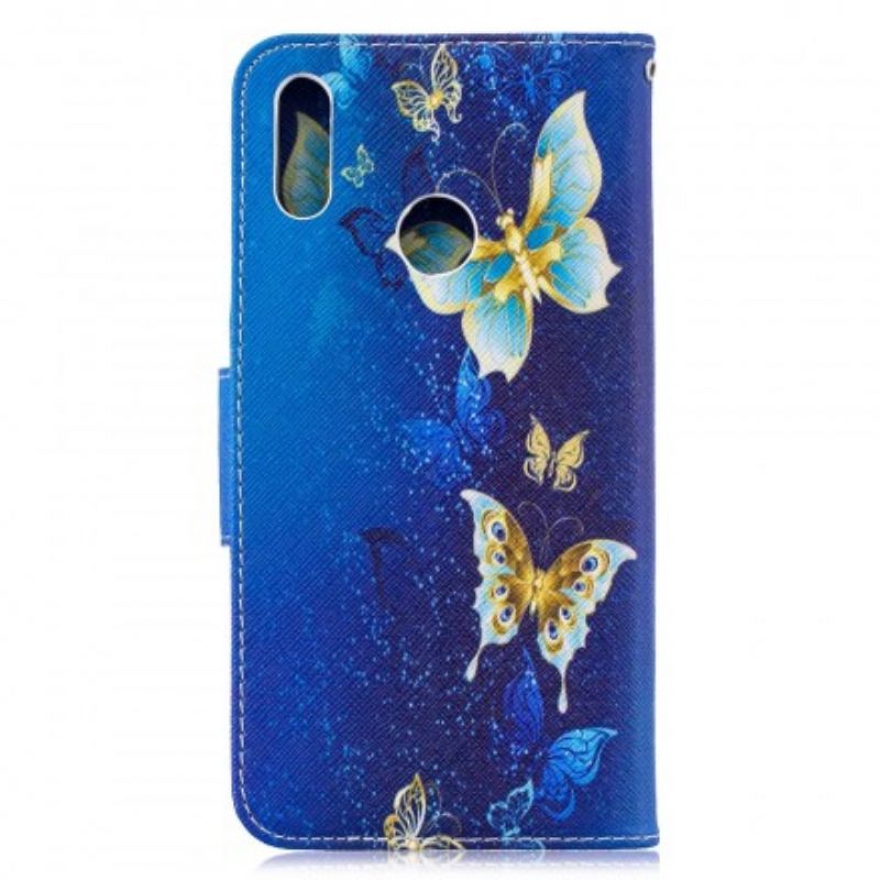 Flip Case Huawei Y7 2019 Butterflies In The Night