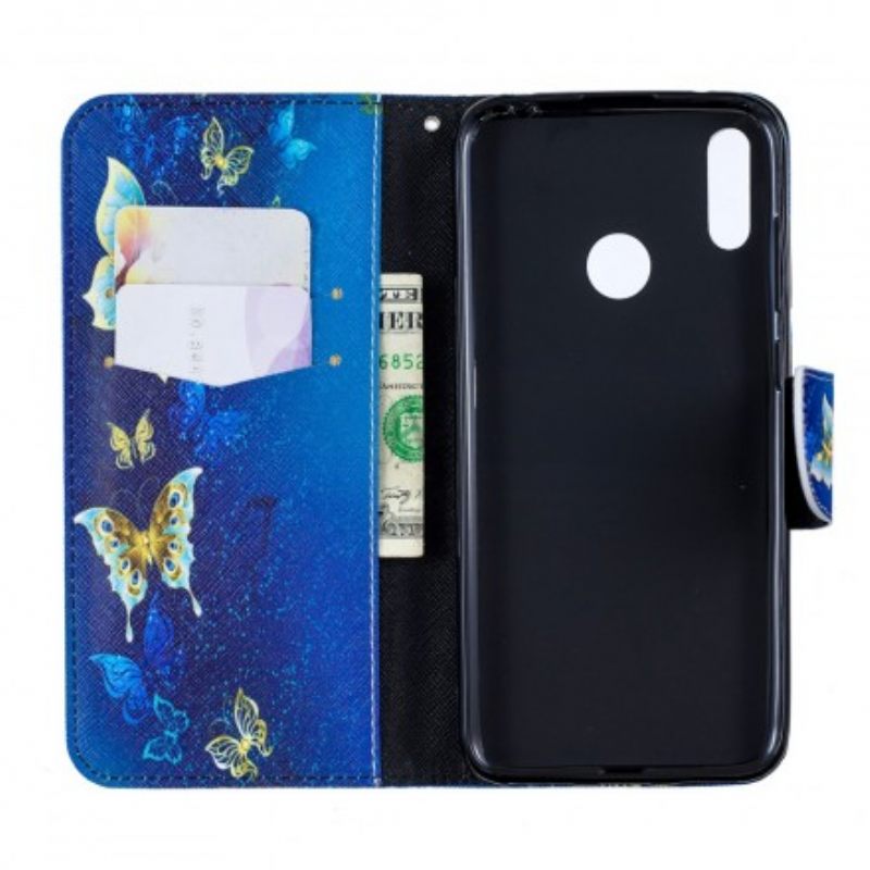 Flip Case Huawei Y7 2019 Butterflies In The Night