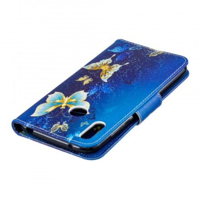 Flip Case Huawei Y7 2019 Butterflies In The Night