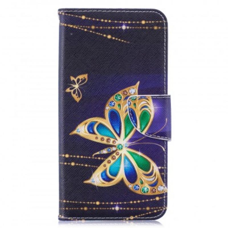 Kotelot Huawei Y7 2019 Magic Butterfly