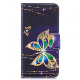 Kotelot Huawei Y7 2019 Magic Butterfly