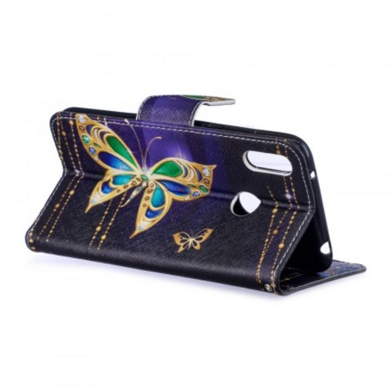 Kotelot Huawei Y7 2019 Magic Butterfly