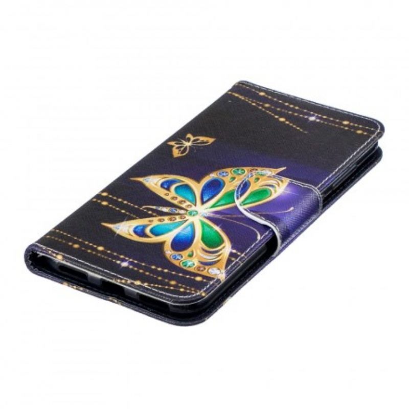 Kotelot Huawei Y7 2019 Magic Butterfly