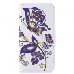 Kotelot Huawei Y7 2019 Tattoo Butterfly