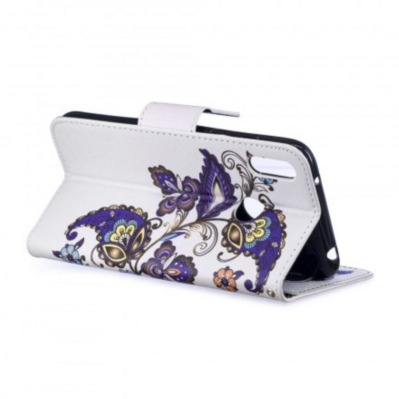 Kotelot Huawei Y7 2019 Tattoo Butterfly