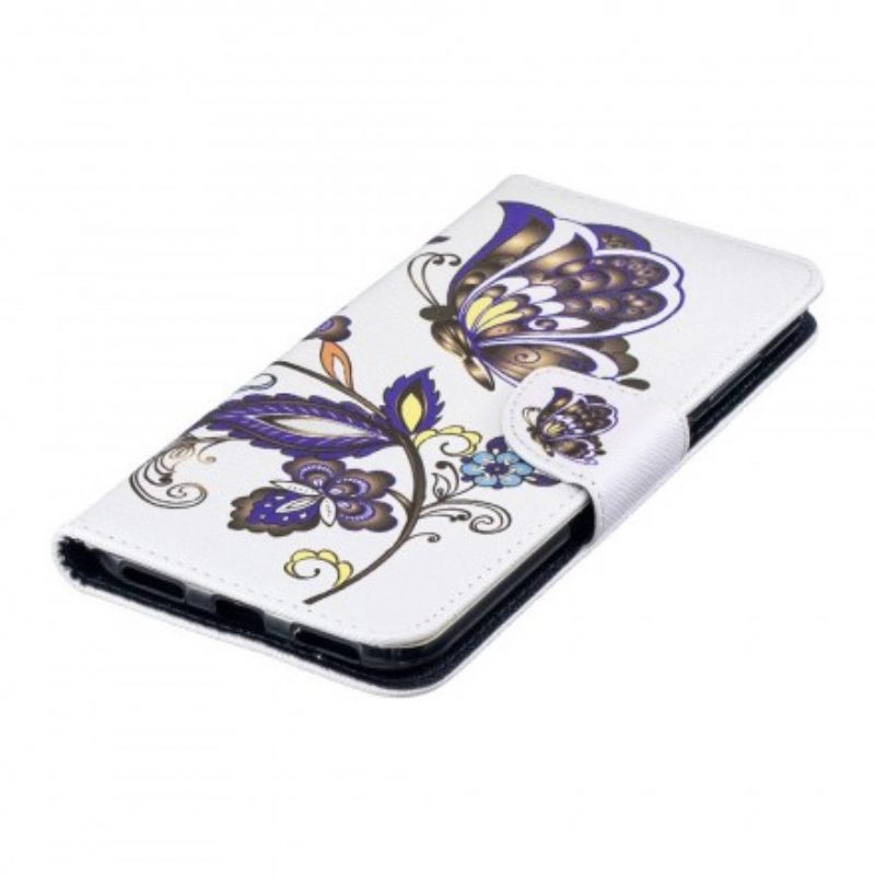 Kotelot Huawei Y7 2019 Tattoo Butterfly