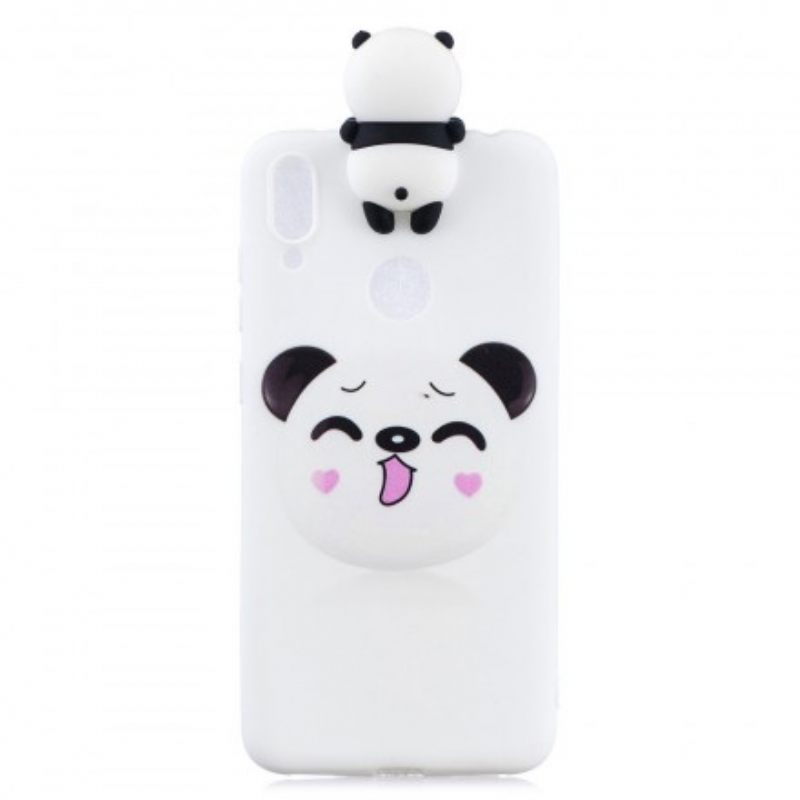 Kuori Huawei Y7 2019 Funny Panda 3d