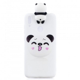 Kuori Huawei Y7 2019 Funny Panda 3d