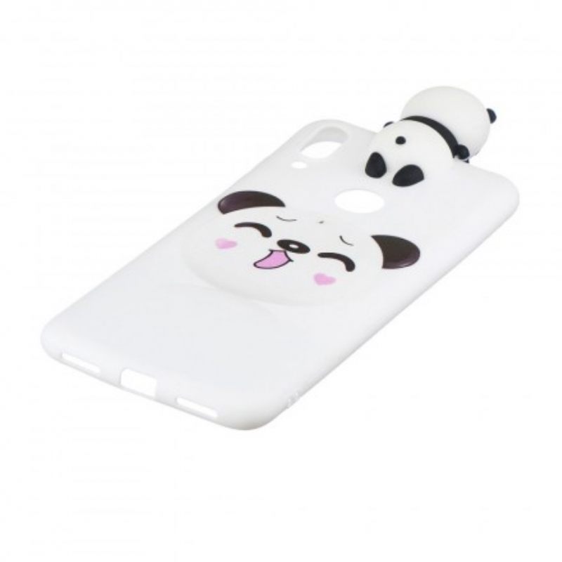 Kuori Huawei Y7 2019 Funny Panda 3d