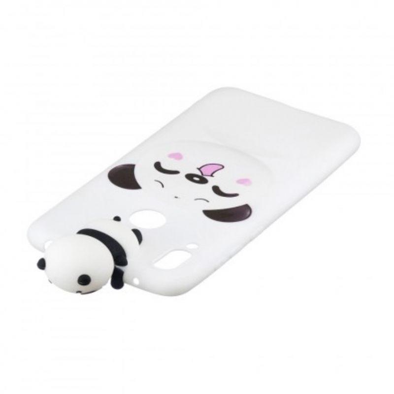 Kuori Huawei Y7 2019 Funny Panda 3d