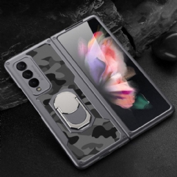 Case Samsung Galaxy Z Fold 3 5G Camouflage Ring-support Gkk