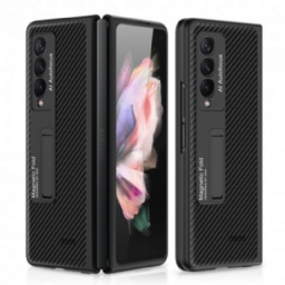 Case Samsung Galaxy Z Fold 3 5G Carbon Fiber Support Gkk