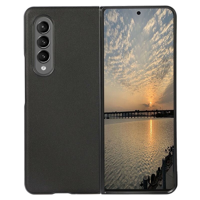 Case Samsung Galaxy Z Fold 3 5G Genuine Leather Design