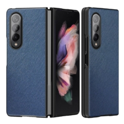 Case Samsung Galaxy Z Fold 3 5G Kuvioitu Nahka