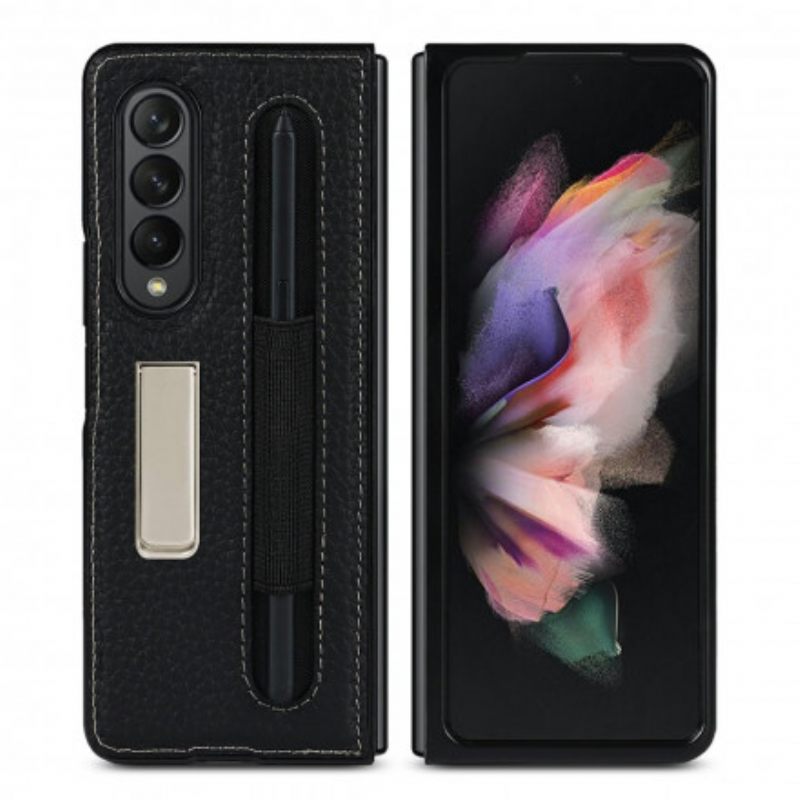 Case Samsung Galaxy Z Fold 3 5G Litchi Nahkateline