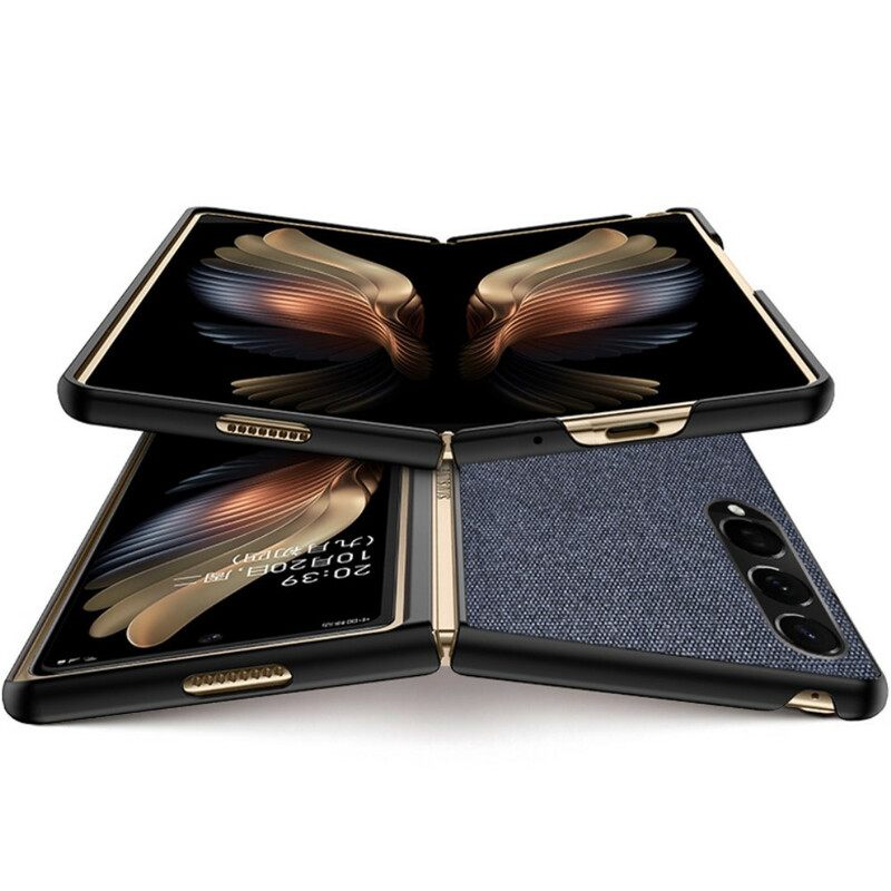 Case Samsung Galaxy Z Fold 3 5G Textured Leather Effect