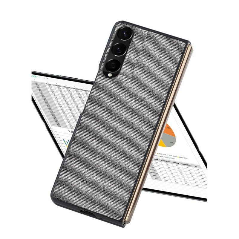 Case Samsung Galaxy Z Fold 3 5G Textured Leather Effect