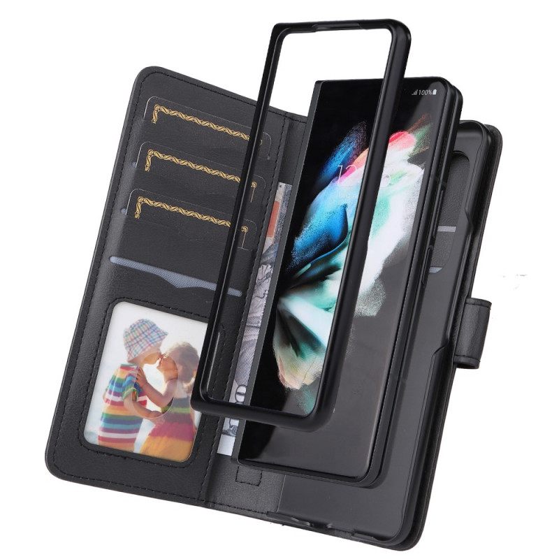 Kotelot Samsung Galaxy Z Fold 3 5G Monitoiminen Yrityslompakko