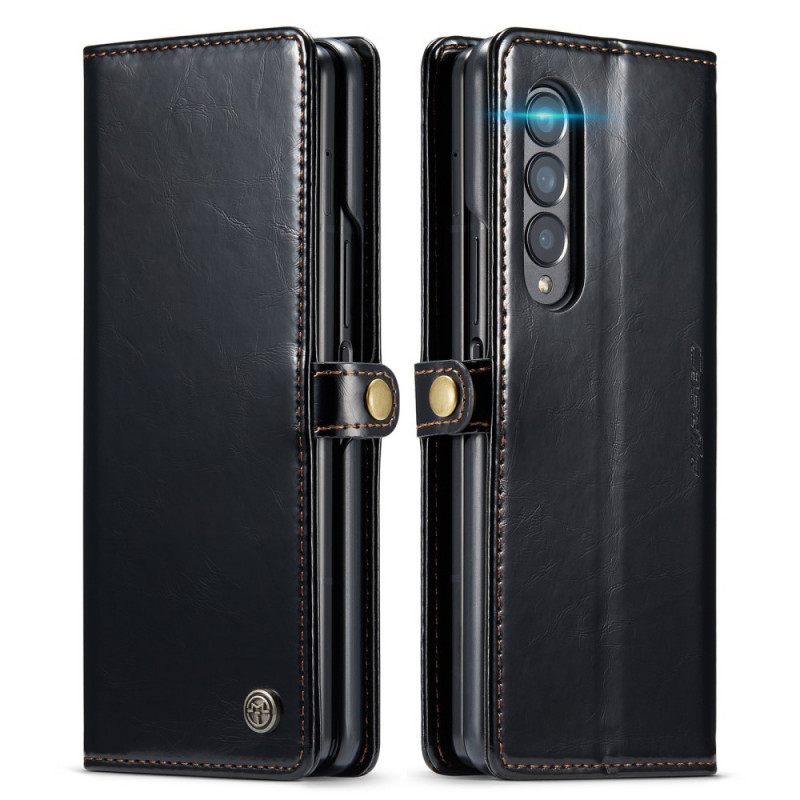 Kotelot Samsung Galaxy Z Fold 3 5G Patent Leather Effect Caseme